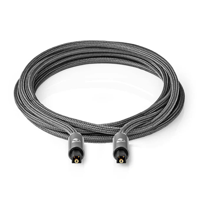 Nedis Optical Audio Cable TosLink Male - TosLink Male - Round - 5.00 m