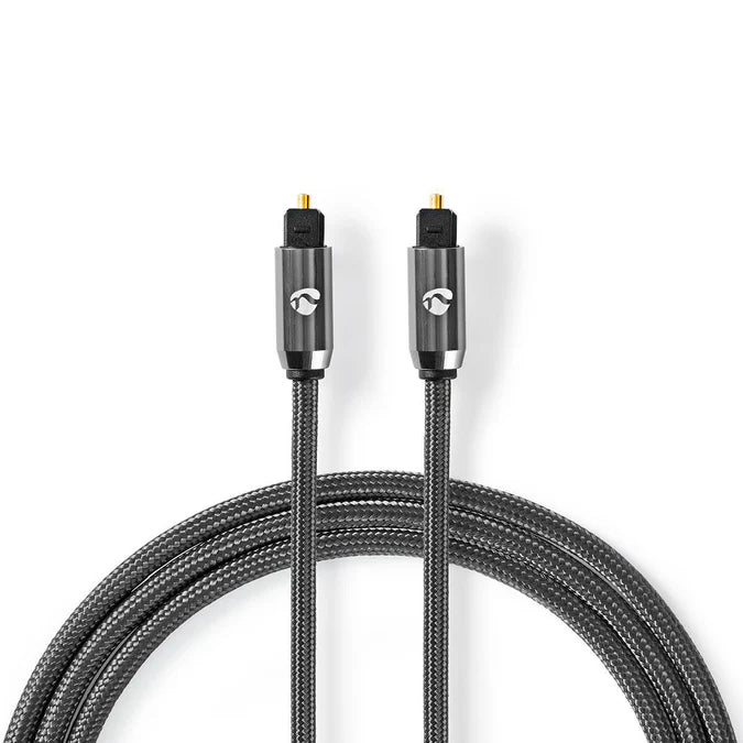 Nedis Optical Audio Cable TosLink Male - TosLink Male - Round - 5.00 m