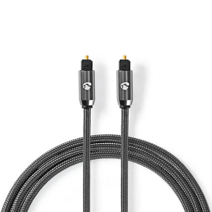 Nedis Optical Audio Cable TosLink Male - TosLink Male - Round - 3.00 m
