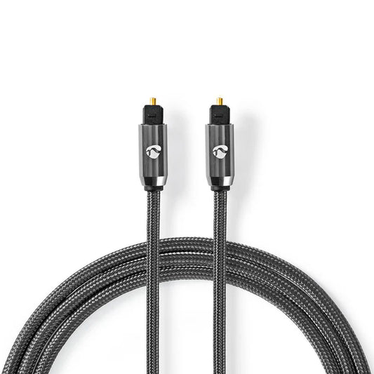 Nedis Optical Audio Cable TosLink Male - TosLink Male - Round - 3.00 m