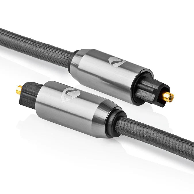 Nedis Optical Audio Cable TosLink Male - TosLink Male - Round - 2.00 m