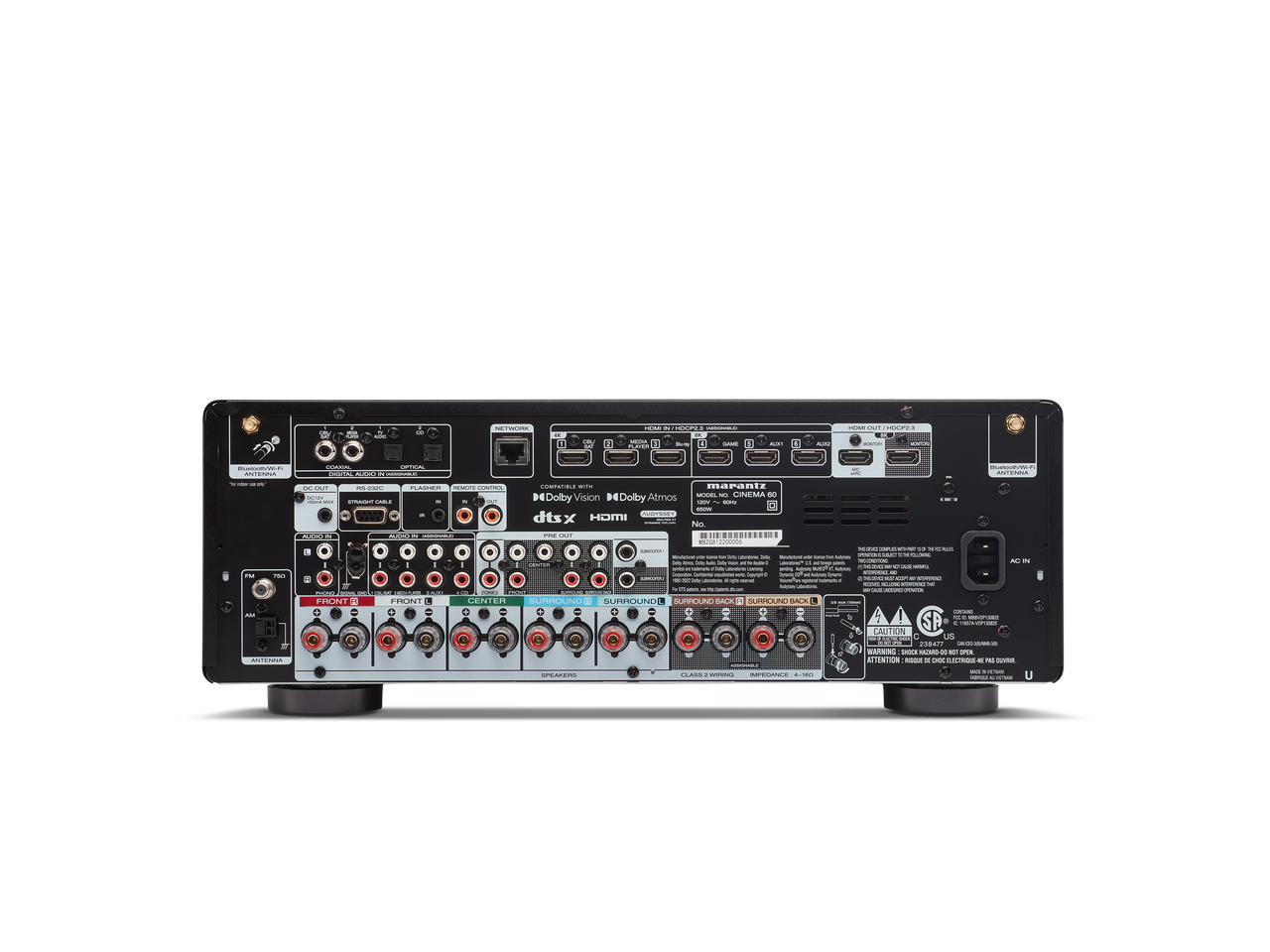 Marantz Cinema 60 - 7.2 Channel 8K AV Receiver