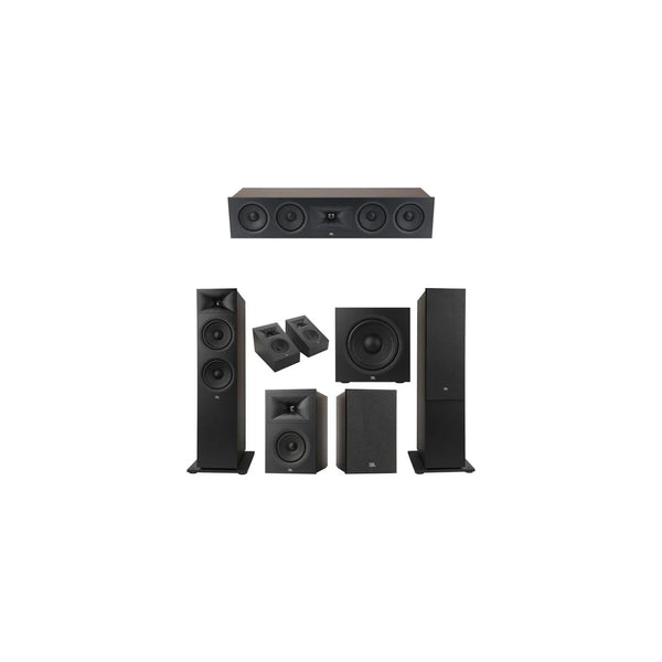 JBL Stage Series 5.1.2 Channel- Dolby Atmos Home Theater Speaker Bundle Package