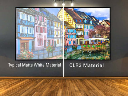Elite AR100H-CLR3 Aeon CLR® 3 Series Edge Free, Ceiling Light Rejecting®, 16:9 Fixed Frame Projector Screen
