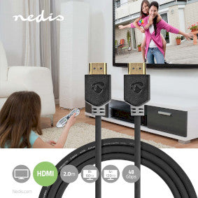 Nedis 8K Ultra High Speed HDMI Cable, 2.00m