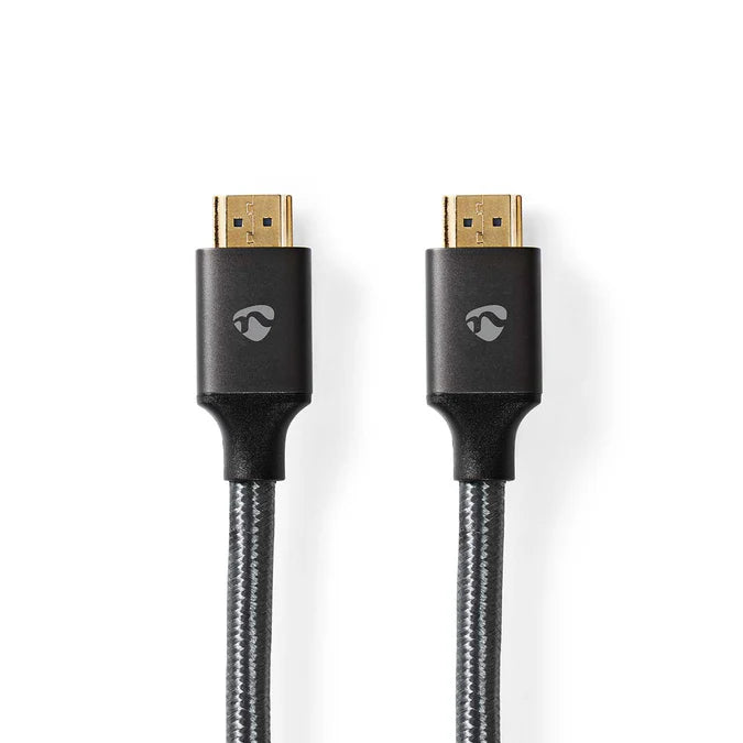 Nedis High Speed HDMI™ Cable with Ethernet HDMI™ Connector - HDMI™ Connector - 4K@60Hz - 1.00 m