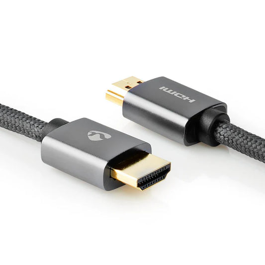 Nedis High Speed HDMI™ Cable with Ethernet HDMI™ Connector - HDMI™ Connector - 4K@60Hz - 5.00 m