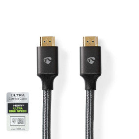 Nedis 8K Ultra High Speed HDMI Cable, 1.00m