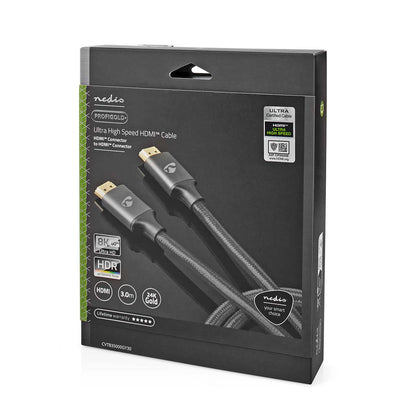 Nedis 8K Ultra High Speed HDMI Cable, 3.00m
