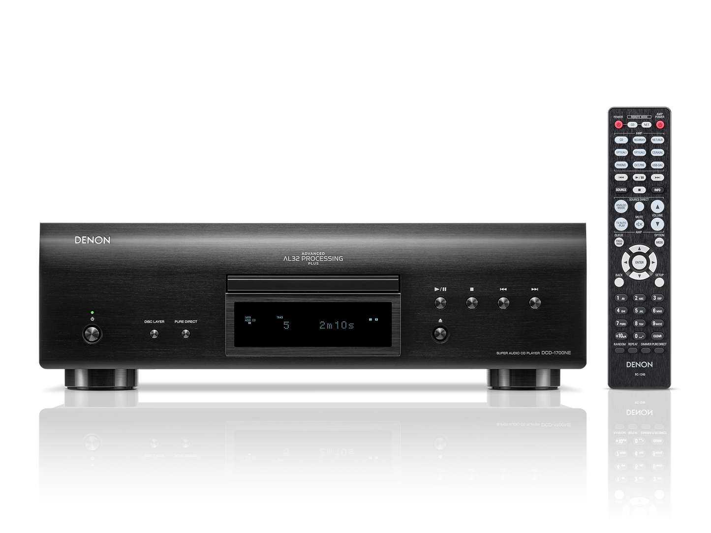 Denon DCD-1700NE - CD/SACD Player With Advance AL32 Processing