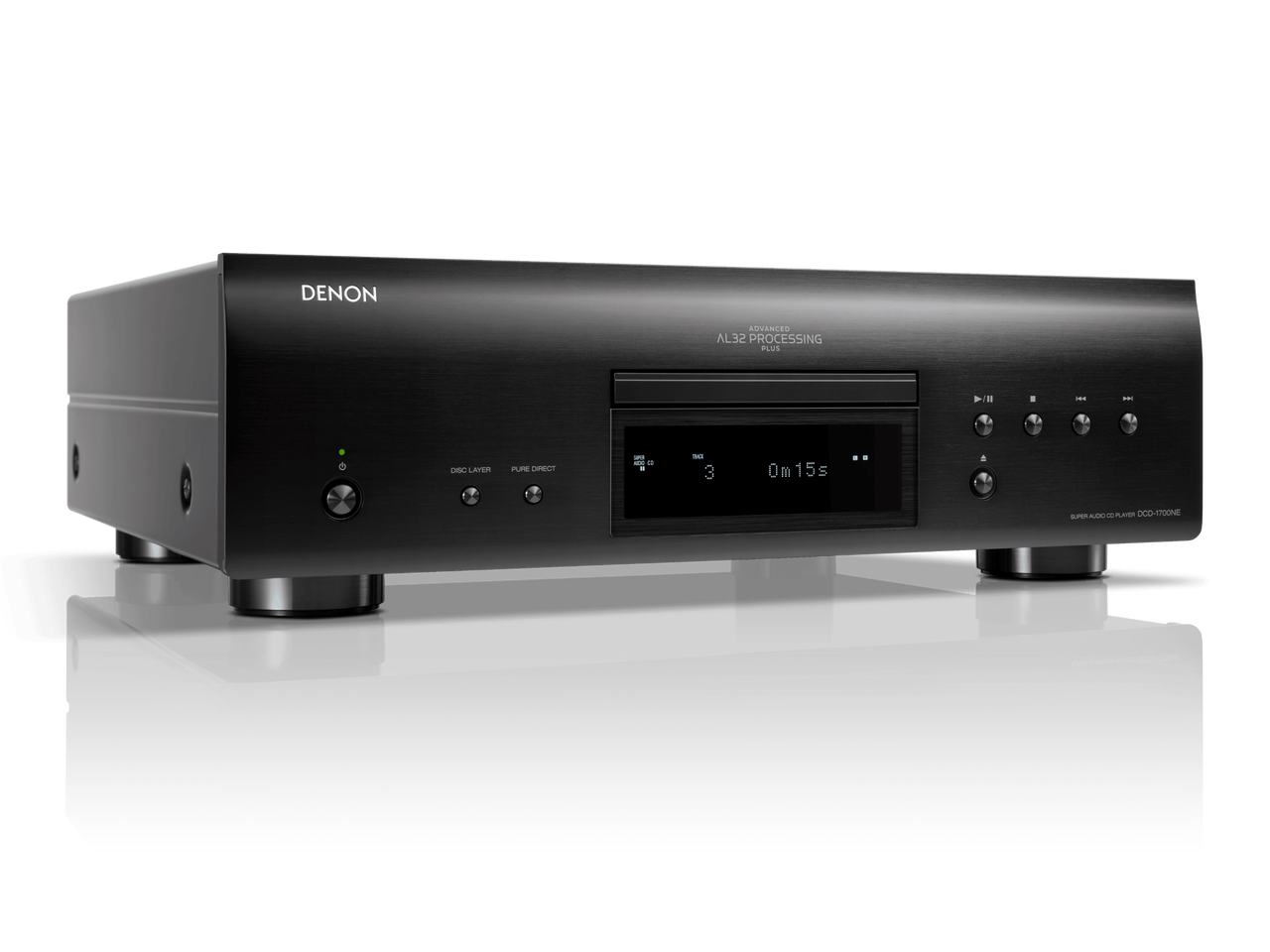 Denon DCD-1700NE - CD/SACD Player With Advance AL32 Processing