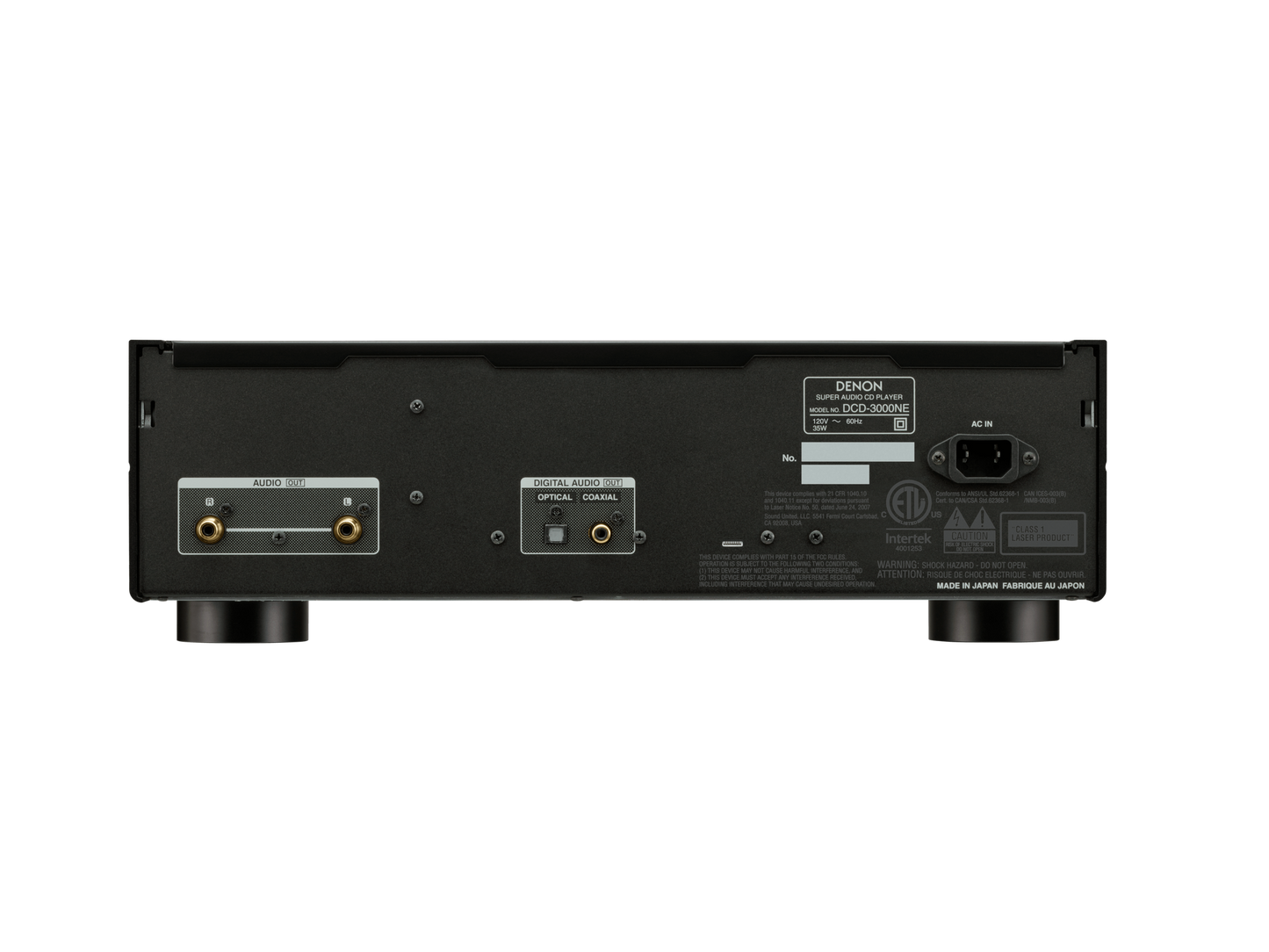 Denon DCD-3000NE Reference Series SACD player with Ultra AL32 Processing