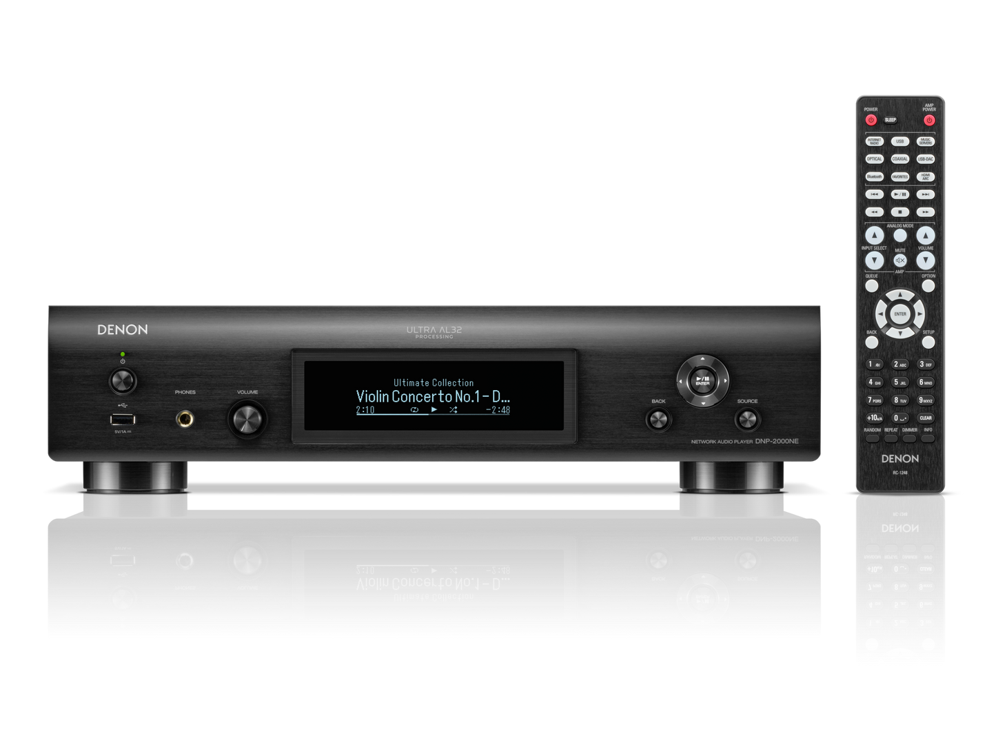 Denon DNP-2000NE - High-Resolution DAC Audio Streamer Powered by HEOS™