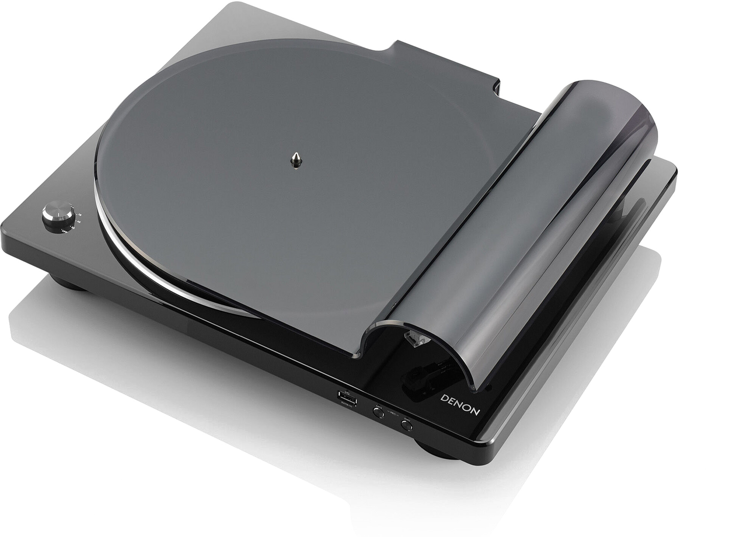 Denon DP-450USB - Semi-Automatic Premium belt-driven Hi-Fi Turntable with USB