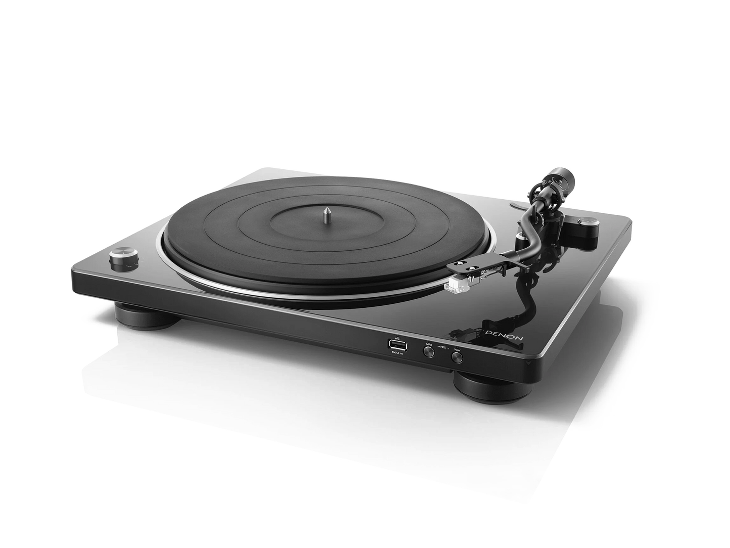 Denon DP-450USB - Semi-Automatic Premium belt-driven Hi-Fi Turntable with USB