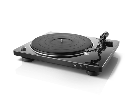 Denon DP-450USB - Semi-Automatic Premium belt-driven Hi-Fi Turntable with USB