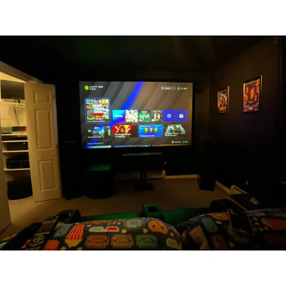 Elite ER110DHD3 Sable Frame CineGrey 3D, 110-inch Diagonal 16:9, 8K4K UltraHD ALR Fixed Frame Projector Screen