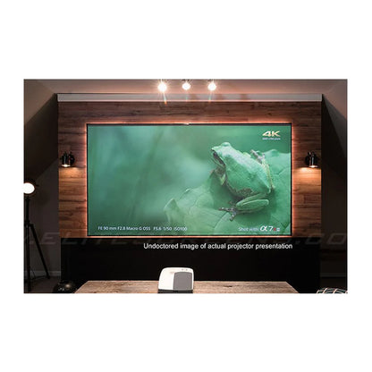 Elite Screens AR100H-CLR Aeon CLR - 100 Inches CineGrey Edge Free Ceiling Light Rejecting Ultra Short Throw Fixed Frame Projection Screen