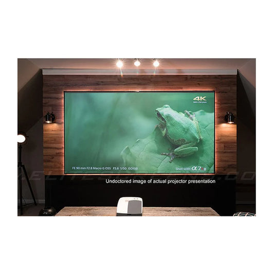 Elite Screens AR100H-CLR Aeon CLR - 100 Inches CineGrey Edge Free Ceiling Light Rejecting Ultra Short Throw Fixed Frame Projection Screen