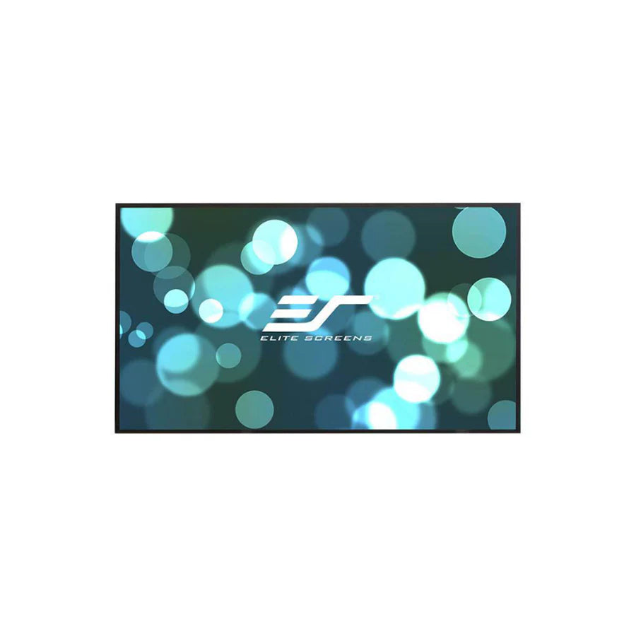 Elite Screens AR110WH2 Aeon Series - 110 Inches CineWhite Edge Free/Edgeless Fixed Frame Projection Screen