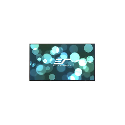 Elite Screens AR150H2-A1080P4K - 150 Inches Edge Free Cine Acoustic Pro 1080P Full HD Fixed Transparent Perforated Frame Home Theatre Projection Screen - (16:9)