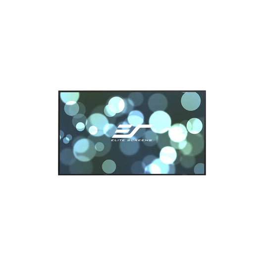 Elite Screens AR165WH2 Aeon Series - 165 Inches CineWhite Edge Free/Edgeless Fixed Frame Projection Screen