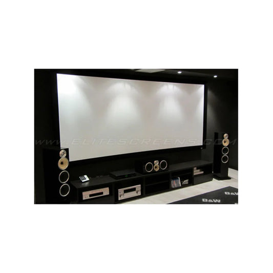 Elite  Lunette Series, 106-inch 16:9, Curved Fixed Frame Projection Screen