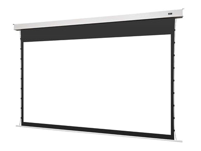 Elite Screens In-Ceiling recessed projection screen Evanesce Tab-Tension B Series