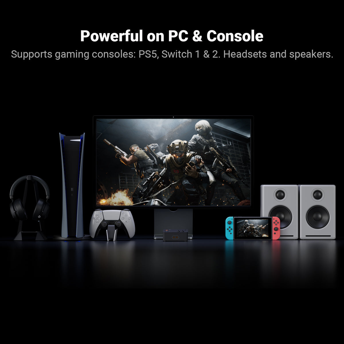 Fosi Audio C3 Gaming Sound Card & DAC/Amp
