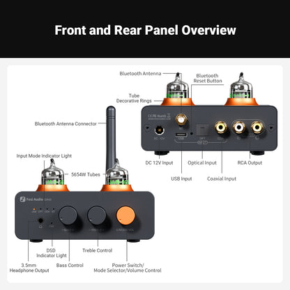 Fosi Audio GR40 Tube Preamplifier