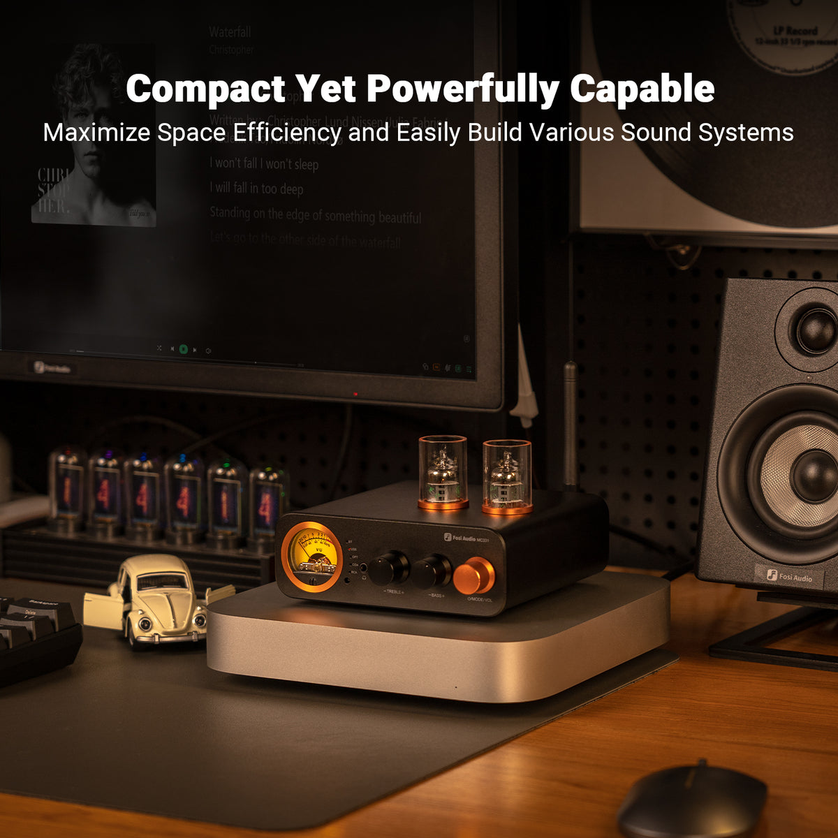 Fosi Audio MC331 Tube Integrated Bluetooth Amp