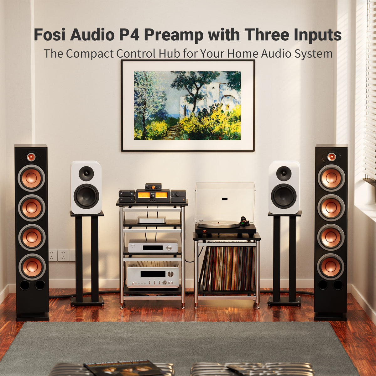 Fosi Audio P4 Mini Preamplifier