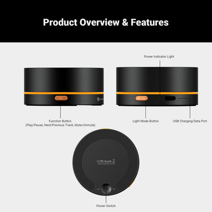 Fosi Audio VOL20 Bluetooth Volume Control Knob