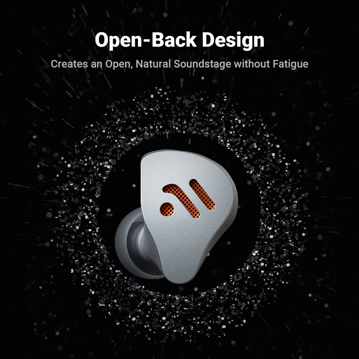 Fosi Audio IM4 Open-Back Wired Earbuds