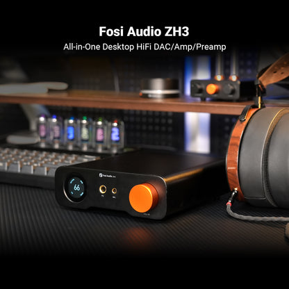 Fosi Audio ZH3 DAC Headphone Amplifier
