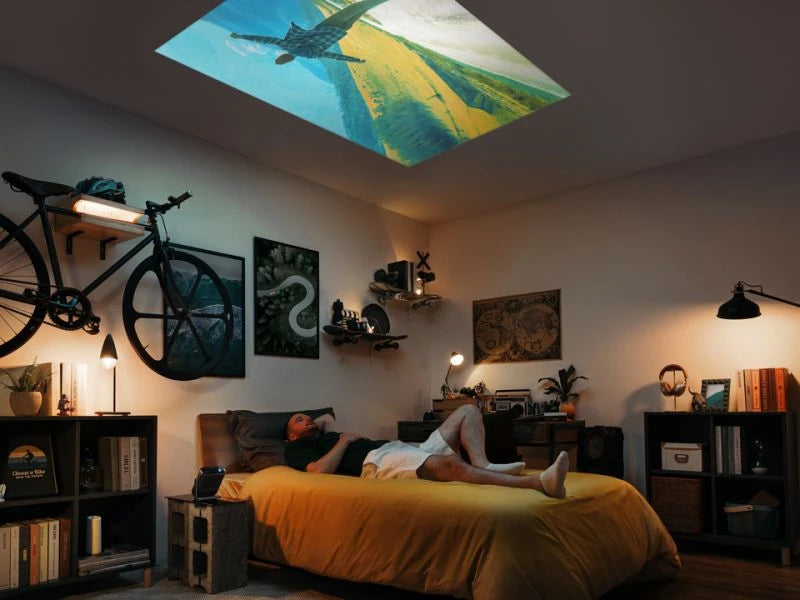 VIEWSONIC M1X Smart LED Portable Projector with Harman Kardon Speakers