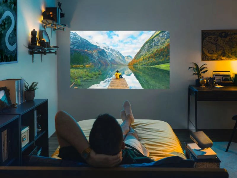 VIEWSONIC M1X Smart LED Portable Projector with Harman Kardon Speakers