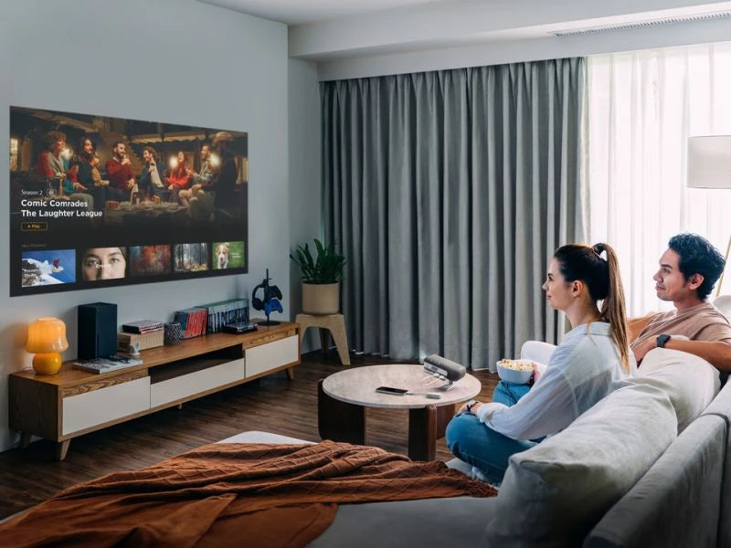 VIEWSONIC M1X Smart LED Portable Projector with Harman Kardon Speakers