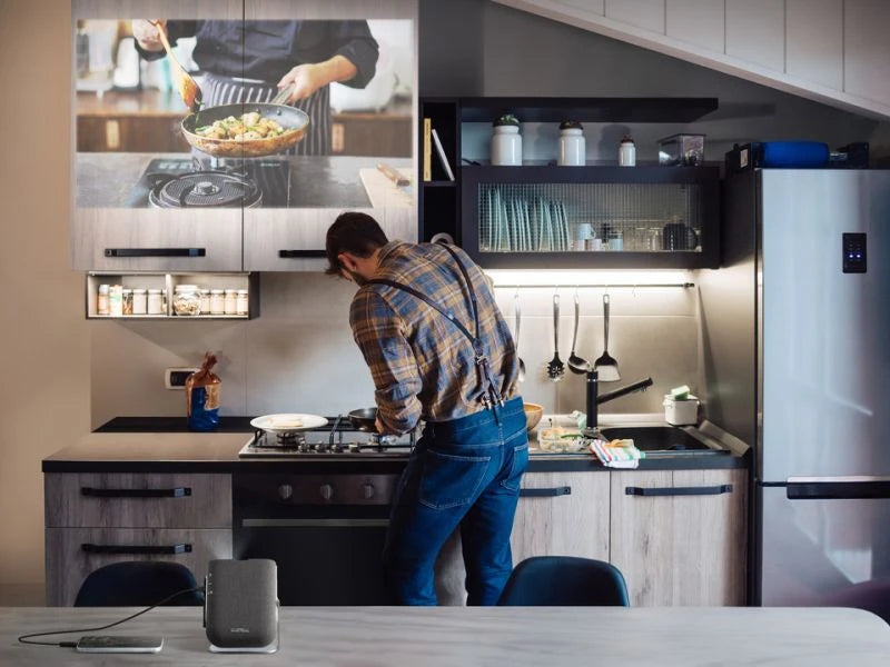VIEWSONIC M1X Smart LED Portable Projector with Harman Kardon Speakers
