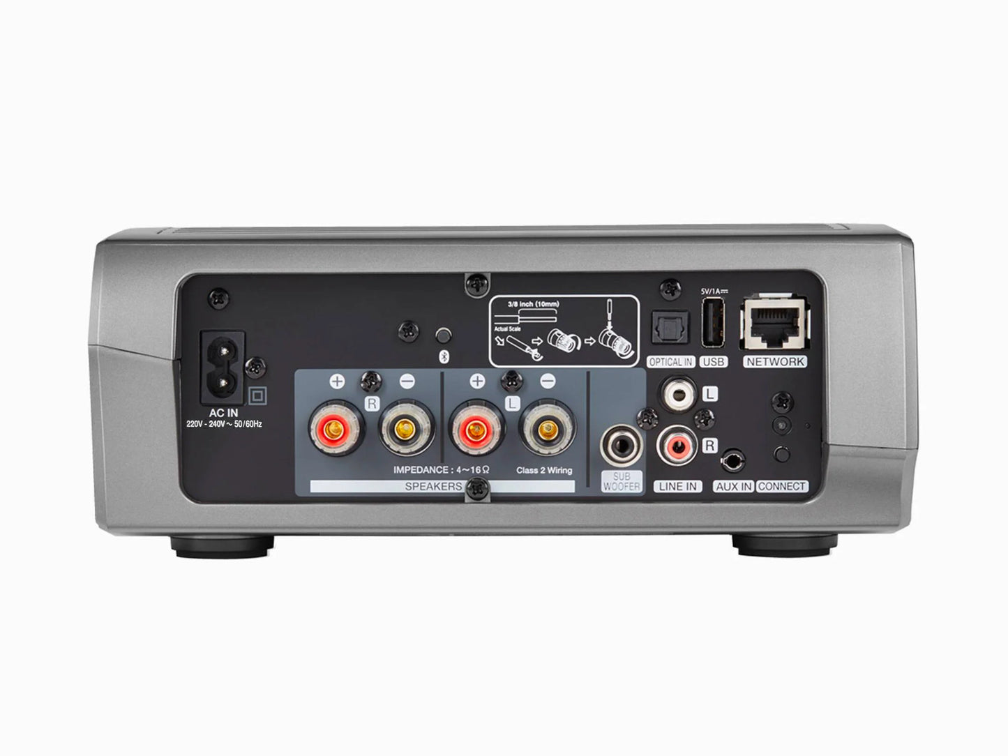 Denon HEOS AMP -2 Ch. 100W Amplifier Powered by HEOS™