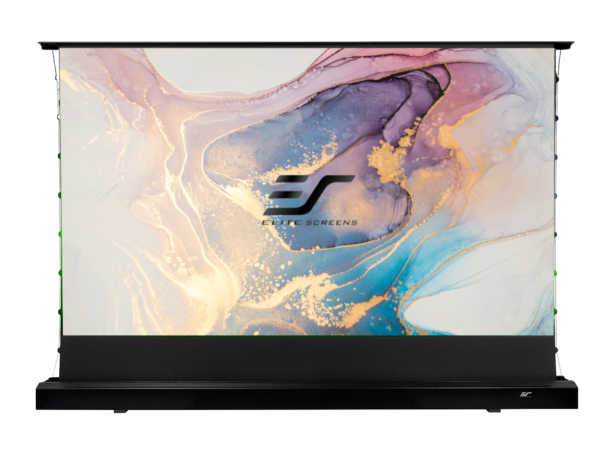 Elite Screens KESTREL TAB-TENSION FLOOR-UP 2 CLR® - ELECTRIC PROJECTION SCREENS