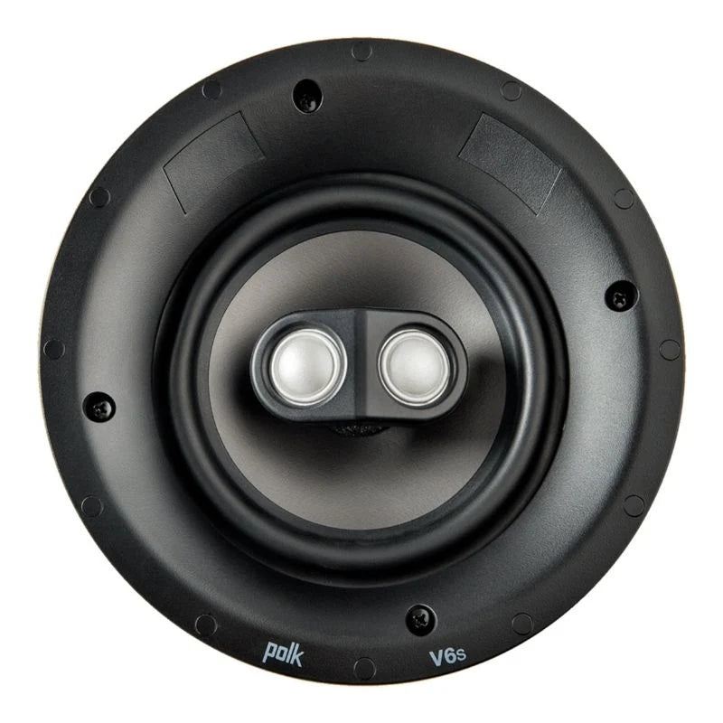 Polk Audio V6s High Performance V Series Stereo And Surround Sound In Ceiling Speaker(each)
