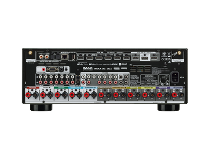 Denon AVC-X3900H 9.4 Channel 8K AV Amplifier, Black