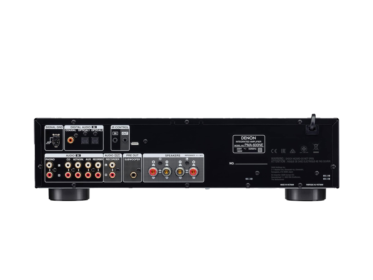 Denon PMA-600NE - Integrated Stereo Amplifier