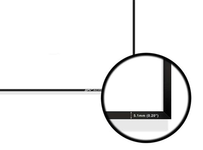 Elite Screens Prime Vision ISF eFinity EF100WH2-ISF (EDGE FREE) Fixed Frame Projector Screen1 00" (16:9)