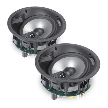 Polk Audio Vs80 F/x-rt In Ceiling Speaker 2 Way Round Surround Speaker(pairs)