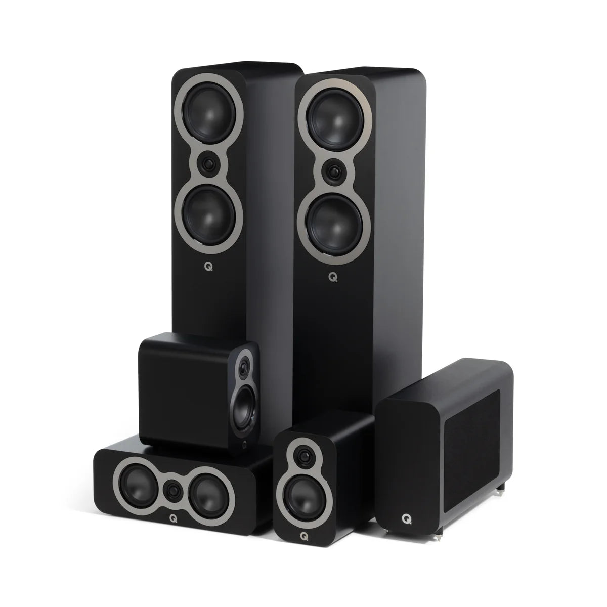 Q Acoustics 3050c 5.1 Channal Spekers Package