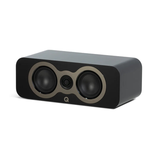 Q Acoustics 3090C - Latest Gen Center Channel Speaker (Black)