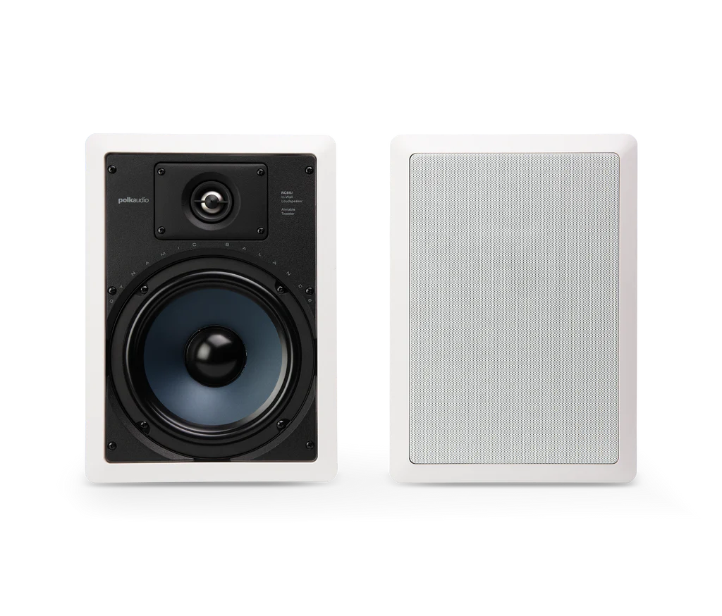 Polk Audio Rc85i 100 Watt Rci-series 2-way In-wall Speaker (pair)