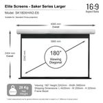 SAKER PREMIUM - ELECTRIC PROJECTION SCREENS